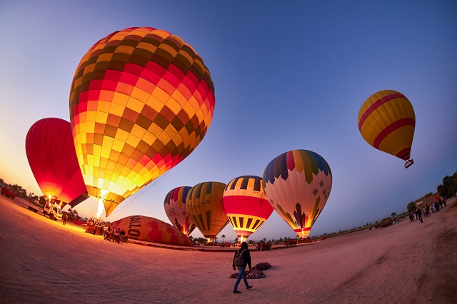 3-Hour Hot Air Balloon Sunrise Over Luxor